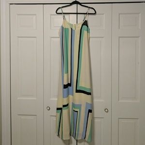 NWT Geometric Maxi Dress by Maeve